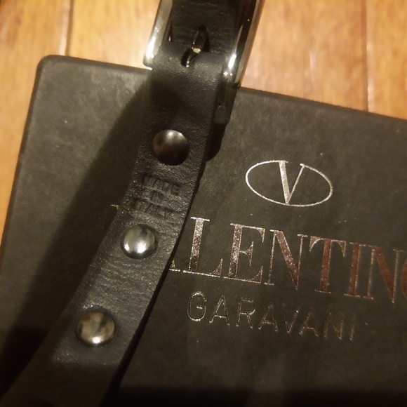 Valentino Leather Studded bracelet - Picture 7 of 8